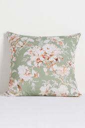 Frida Cotton Printed Floral Cushion - thumbnail 1
