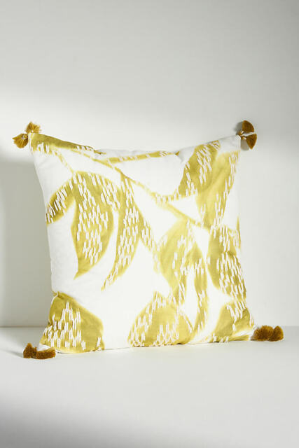 Foliage Tassel Square Cushion - image 1