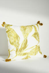Foliage Tassel Square Cushion - thumbnail 2