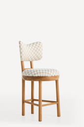 Irie Velvet Counter Stool - thumbnail 2