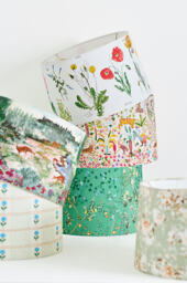 Printed Fabric Lamp Shade - thumbnail 2