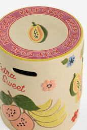 Lannie Ceramic Side Table - thumbnail 2