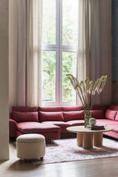 Boucle Louise Storage Ottoman - thumbnail 2