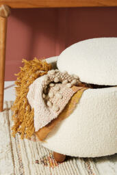 Boucle Louise Storage Ottoman - thumbnail 4
