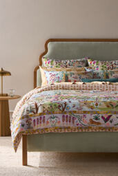 The Printed Cotton-Slub Duvet Cover