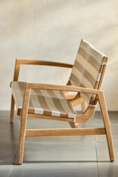 Terrain Coastline Wicker + Teak Two Seat Sofa - thumbnail 4