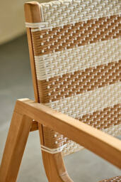 Terrain Coastline Wicker + Teak Two Seat Sofa - thumbnail 3