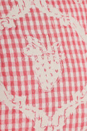 Damask Cotton Woven Icon Cushion - thumbnail 3