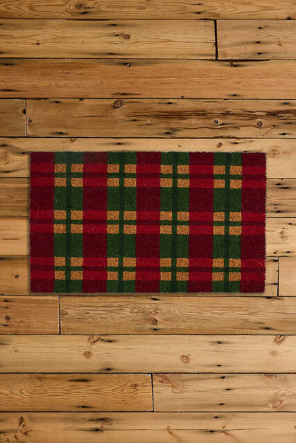 Plaid Doormat - image 1