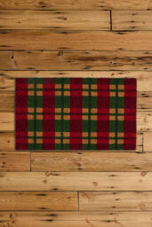 Plaid Doormat - thumbnail 1
