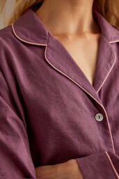 Piglet In Bed Linen Trouser Pyjama Set - thumbnail 6