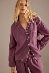 Piglet In Bed Linen Trouser Pyjama Set - thumbnail 5