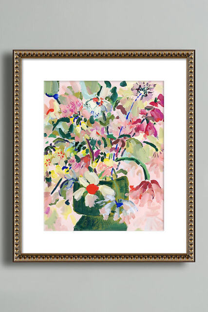 Wildflowers In Green Vase No. 1 by KT Smail Wall Art - image 1
