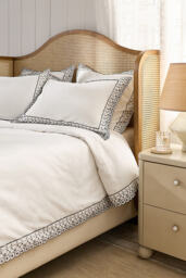 Catalina Cotton Embroidered Duvet Cover - thumbnail 1