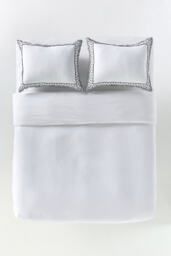 Catalina Cotton Embroidered Duvet Cover - thumbnail 3