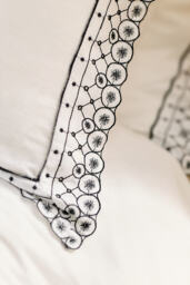Catalina Cotton Embroidered Duvet Cover - thumbnail 2