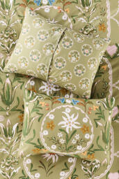 MINDTHEGAP Cotton Percale Printed Pillowcases, Set of 2