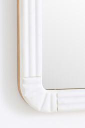 Kanta Marble-Trimmed Wall Mirror - thumbnail 2
