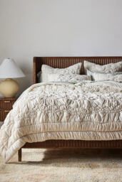 Brooke 100% Cotton Jersey Bedspread - thumbnail 1