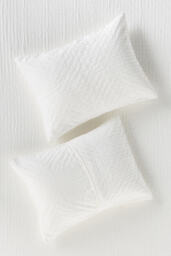 Raleigh Cotton Matelasse Pillowcases, Set of 2