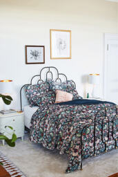 Iron Deco King Size Bed - thumbnail 1