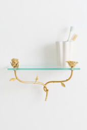 Rose Glass Shelf - thumbnail 1