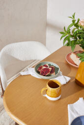 Brooke Boucle-Upholstered Beech Wood Dining Chair - thumbnail 8