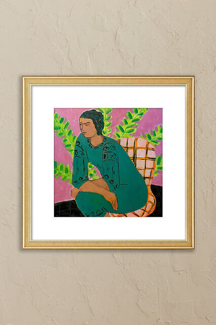 Whispers Under Pink Skies by Naomi Munuo Framed Wall Art - image 1