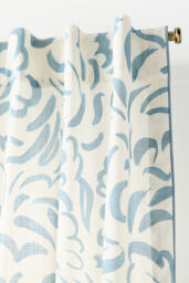 Claire de Quenetain Cotton Squiggle Curtain - thumbnail 2