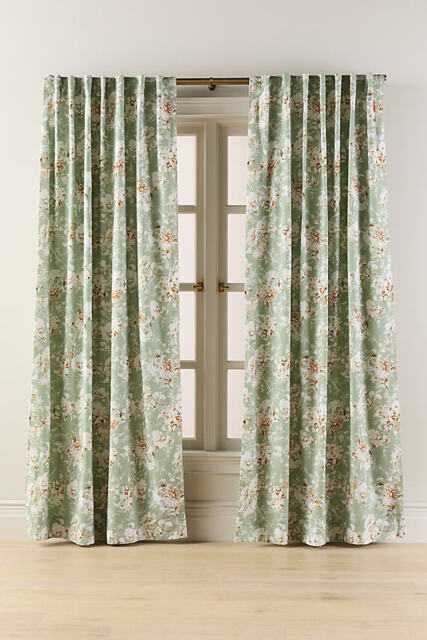 Frida Cotton Printed Floral Curtain - image 1