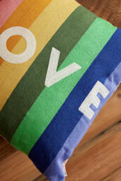 The Pillow Drop Love Square Cushion - thumbnail 2