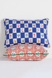 Clarina Outdoor Printed Floral Cushion - thumbnail 2