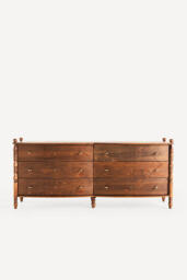 Spindle Six-Drawer Chest of Drawers - thumbnail 2