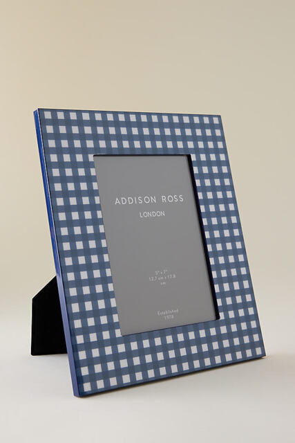 Addison Ross Gingham Photo Frame - image 1