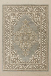 Bronte Hand-Tufted Natural Beige Wool Persian Rug - thumbnail 1