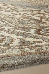 Bronte Hand-Tufted Natural Beige Wool Persian Rug - thumbnail 2