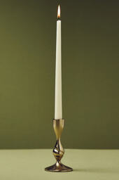 Naya Tinted Brass Lacquer Taper Candle Holder - thumbnail 7
