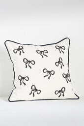 Icon Cotton Embroidered Cushion - thumbnail 1