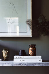Capri Blue Volcano Mini Matte Black Jar Candle - thumbnail 2