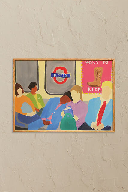 Paper Collective Born To Ride Wall Art Print - image 1