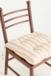 Roma Dining Chair Leora Block Print Cushion