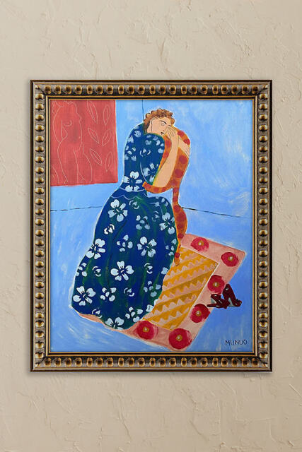 And Start Running Through My Mind by Naomi Munuo Framed Wall Art - image 1