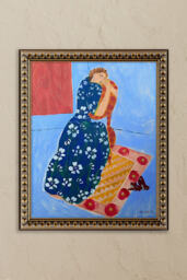 And Start Running Through My Mind by Naomi Munuo Framed Wall Art - thumbnail 1
