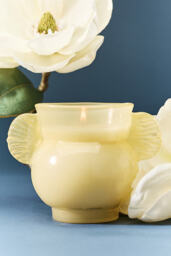 Daphne Floral Sundrenched Magnolia Glass Candle - thumbnail 1