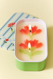 Maeve Floral Wildflower Bouquet Tinned Candle - thumbnail 1