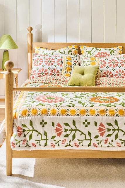 Ellen Merchant Cottage Quilted Bedspread - image 1