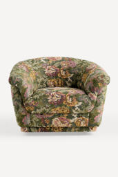 Jeane Rolled-Edge Accent Chair - thumbnail 3