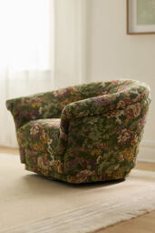 Jeane Rolled-Edge Accent Chair