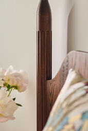 Rowen Oak Wood Bed - thumbnail 7