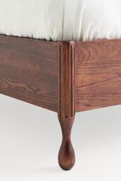 Rowen Oak Wood Bed - thumbnail 6